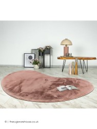 Heavenly Pink Bean Rug - Thumbnail - 2