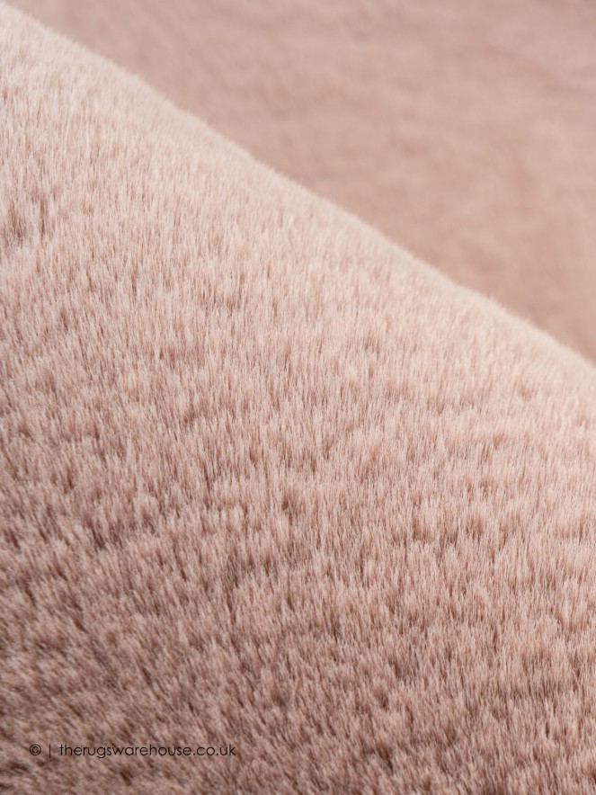 Heavenly Pink Bean Rug - 3
