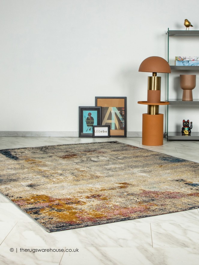 Summer Abstract Multi Rug - 2