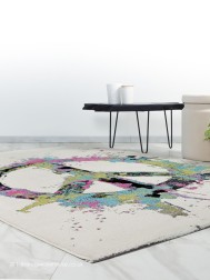 Peace Cream Rug - Thumbnail - 2