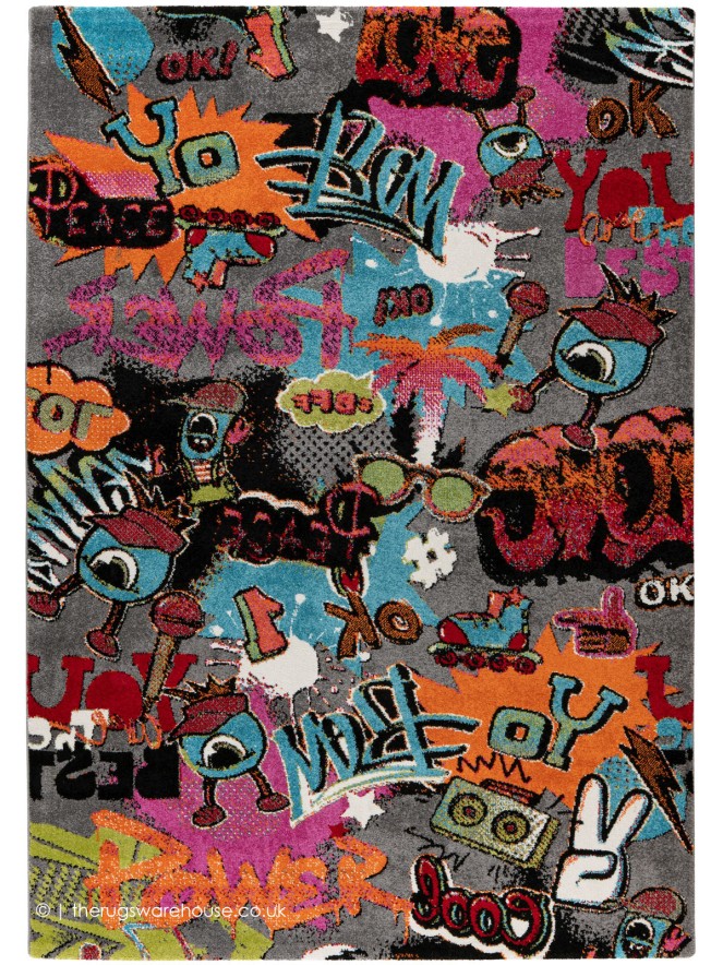 Graffiti Rug - 6