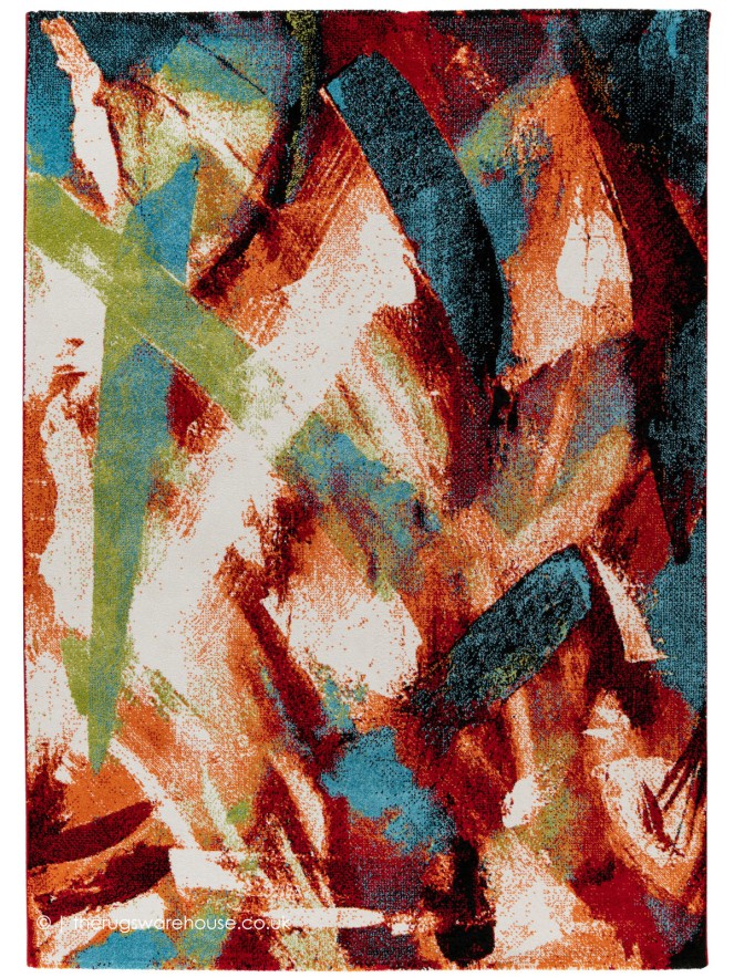 Paint Strokes Rug - 6