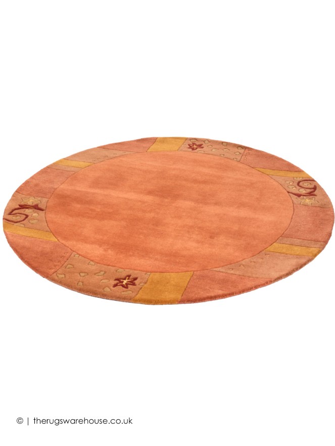 Royal Ganges Terra Circle Rug - 2