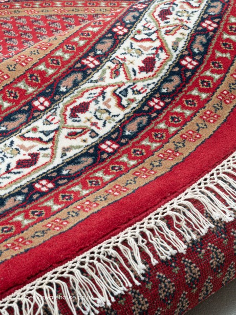 Chandi Red Circle Rug | The Rugs Warehouse