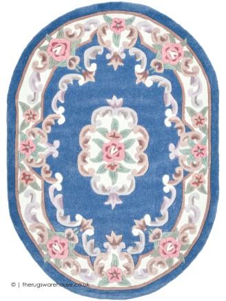 Ming Blue Oval