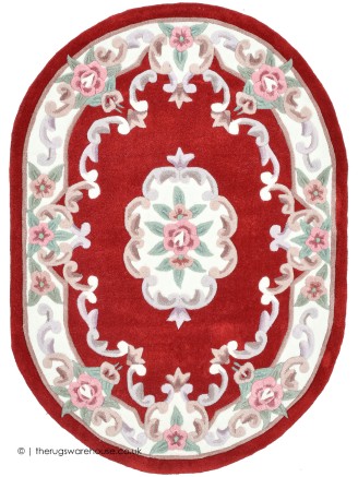 Ming Red Oval