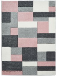 Polygons Rose Rug - Thumbnail - 8