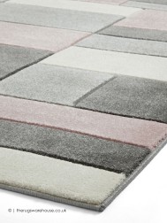 Polygons Rose Rug - Thumbnail - 4