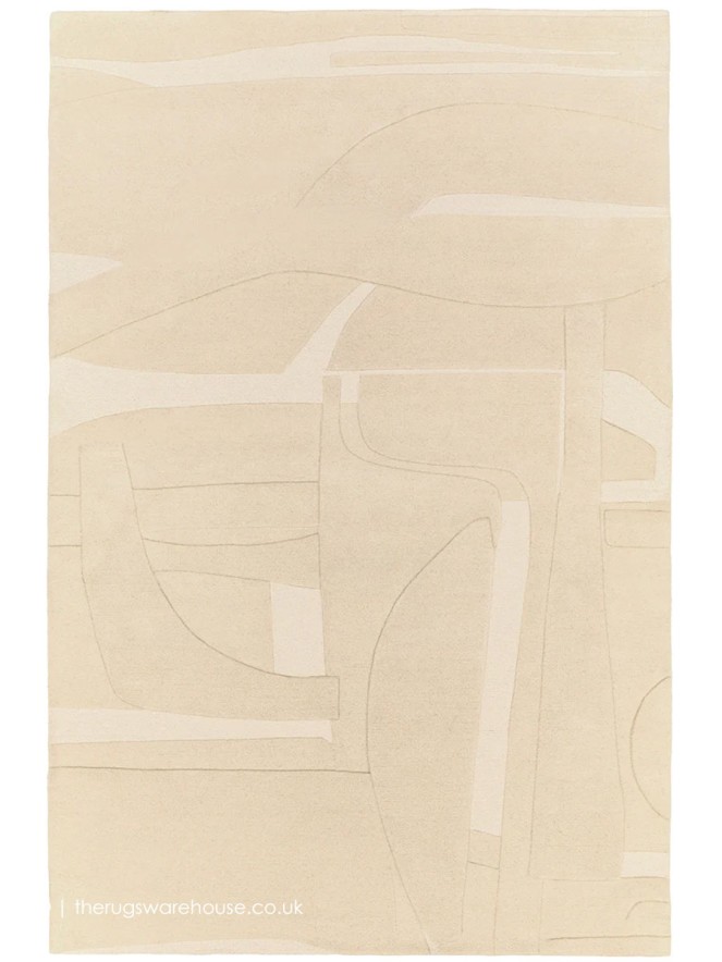 Collage Beige Rug - 5