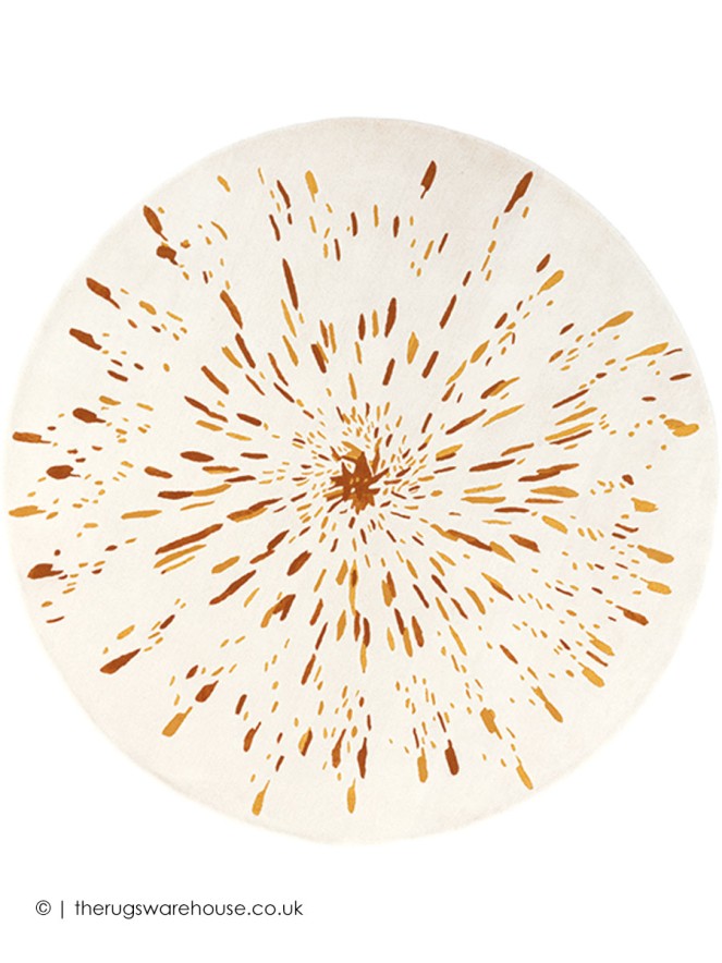 Paint Ocre Circle Rug - 4