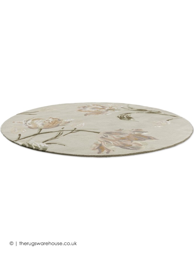 Gosford Natural Sage Round Rug - 6