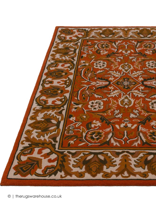 Amarna Orange Rug - 3