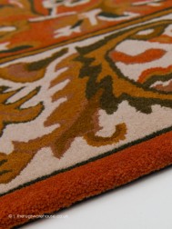 Amarna Orange Rug - Thumbnail - 4