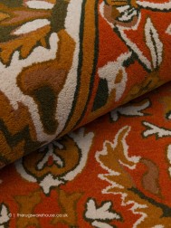 Amarna Orange Rug - Thumbnail - 5