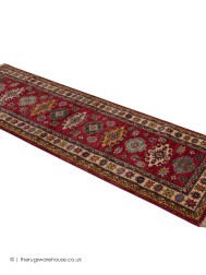 Afghan Kazak Runner - Thumbnail - 9