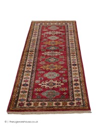 Afghan Kazak Runner - Thumbnail - 3