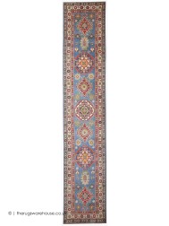 Village Kazak 18709 Runner - Thumbnail - 8