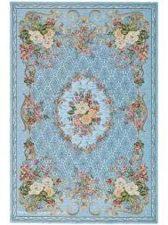 Florence Blue Rug - Thumbnail - 8