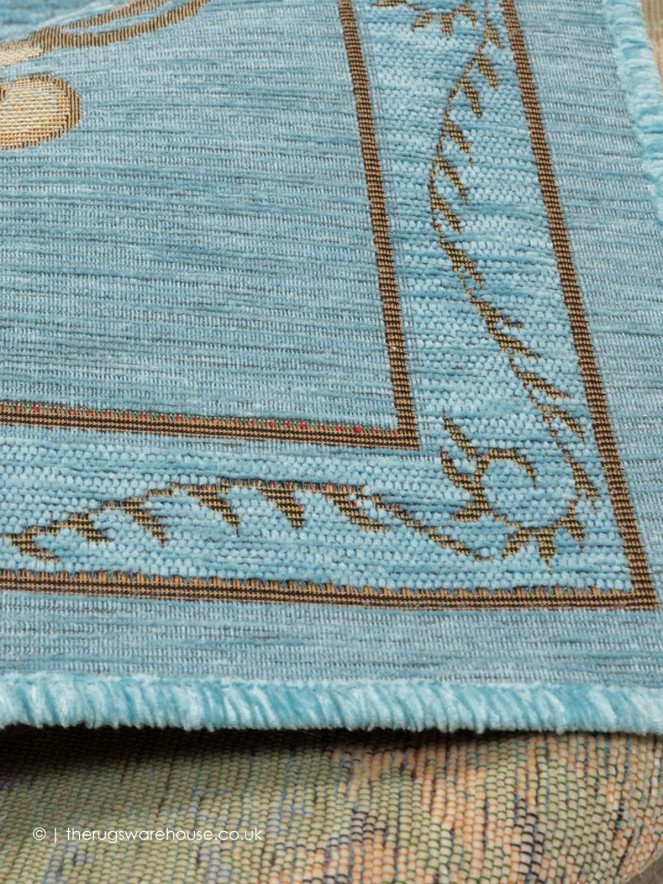 Florence Blue Rug - 6