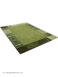 Ambadi Green Rug - Thumbnail - 6