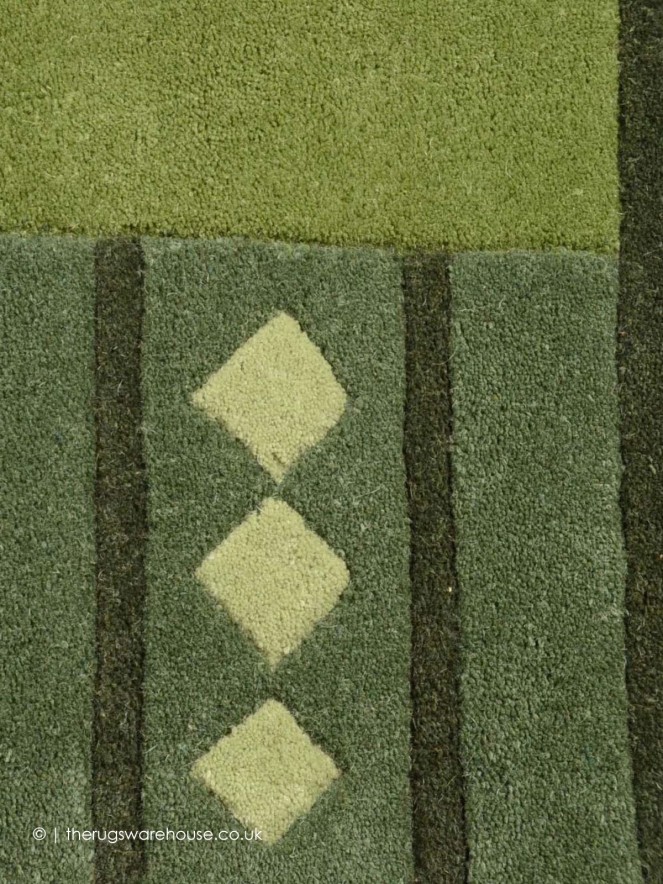 Ambadi Green Rug - 5