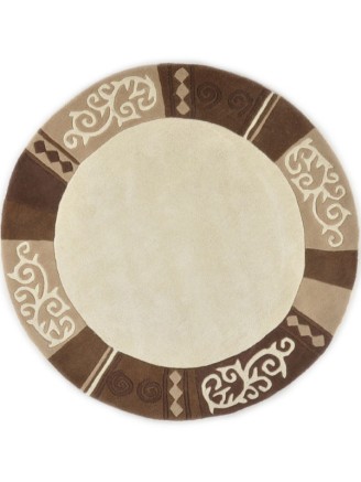 Ambadi Beige Circle