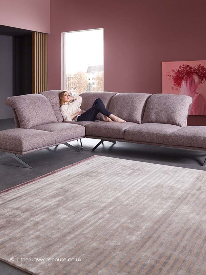 Miami Stripes Beige Rug - 2