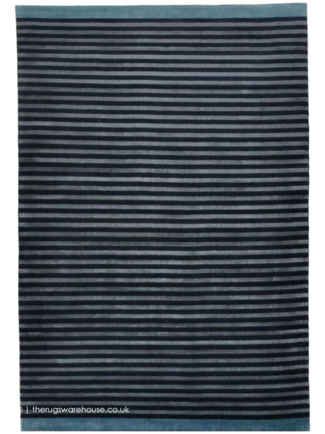 Miami Stripes Blue Rug - 9