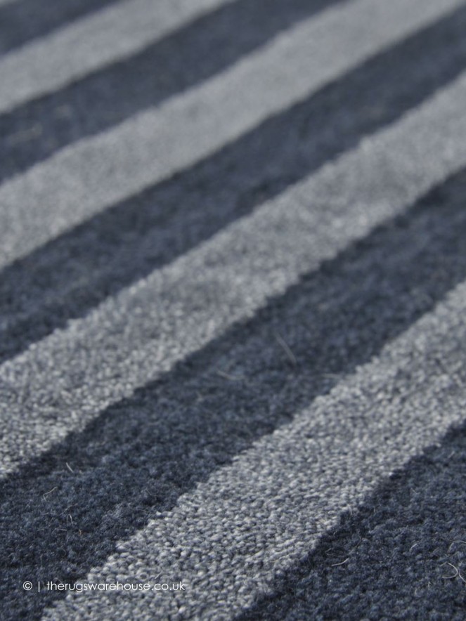 Miami Stripes Blue Rug - 6