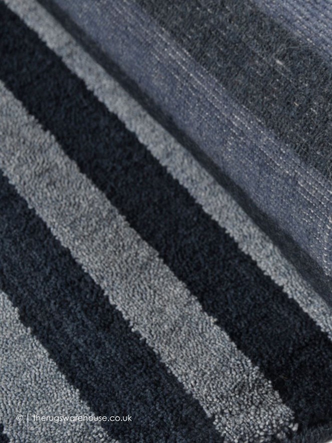 Miami Stripes Blue Rug - 5