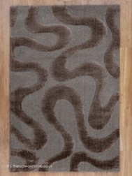 Cleo Waves Brown Rug - Thumbnail - 9
