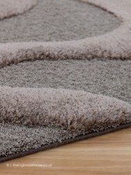 Cleo Waves Brown Rug - Thumbnail - 5