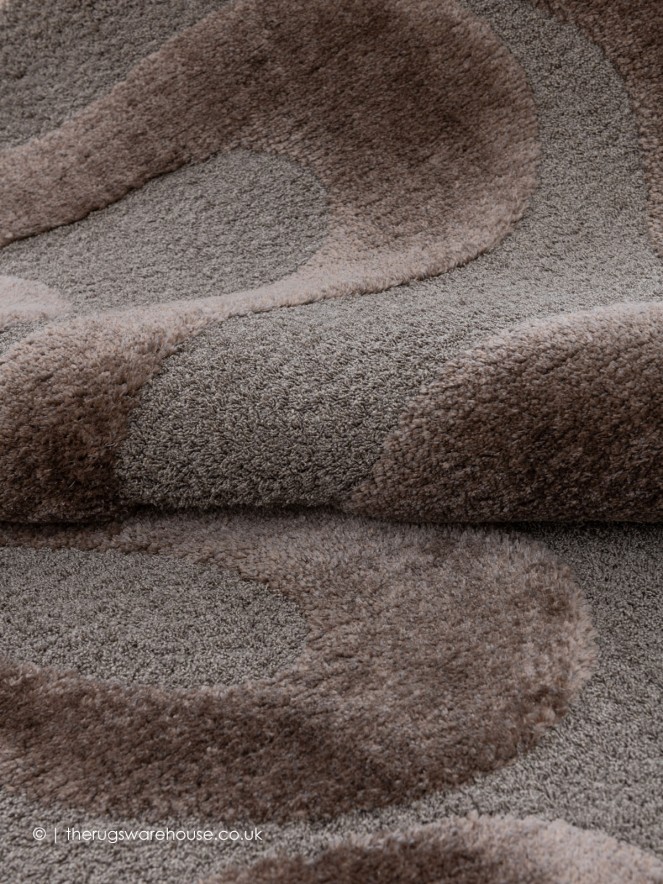 Cleo Waves Brown Rug - 6