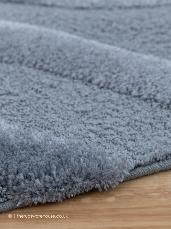 Cleo Waves Silver Rug - 5