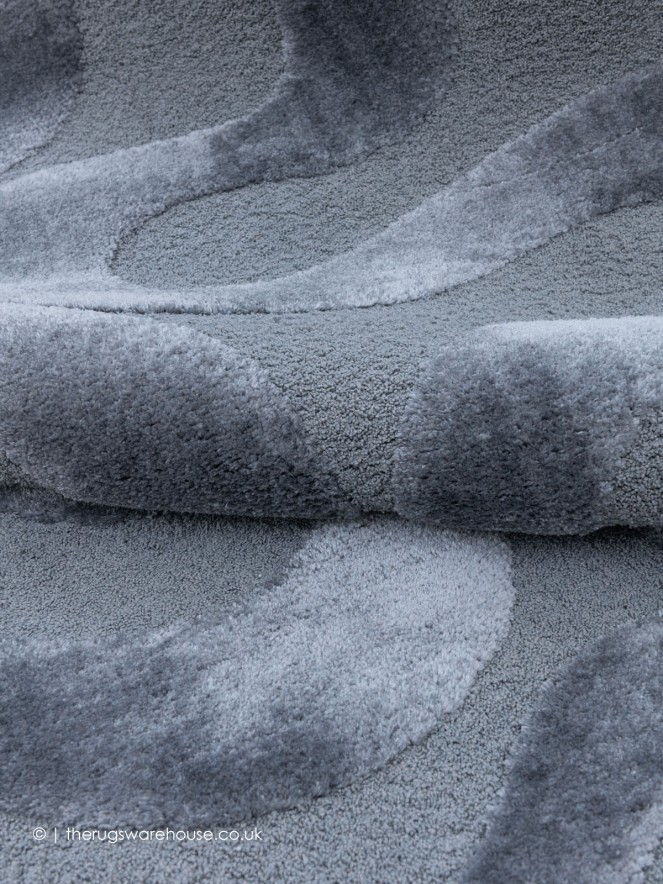 Cleo Waves Silver Rug - 6
