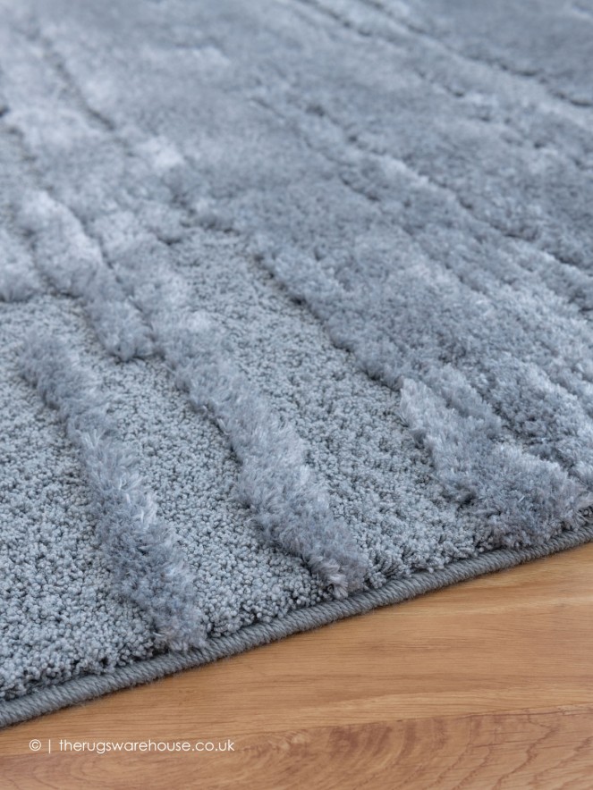 Cleo Stripes Silver Rug - 5