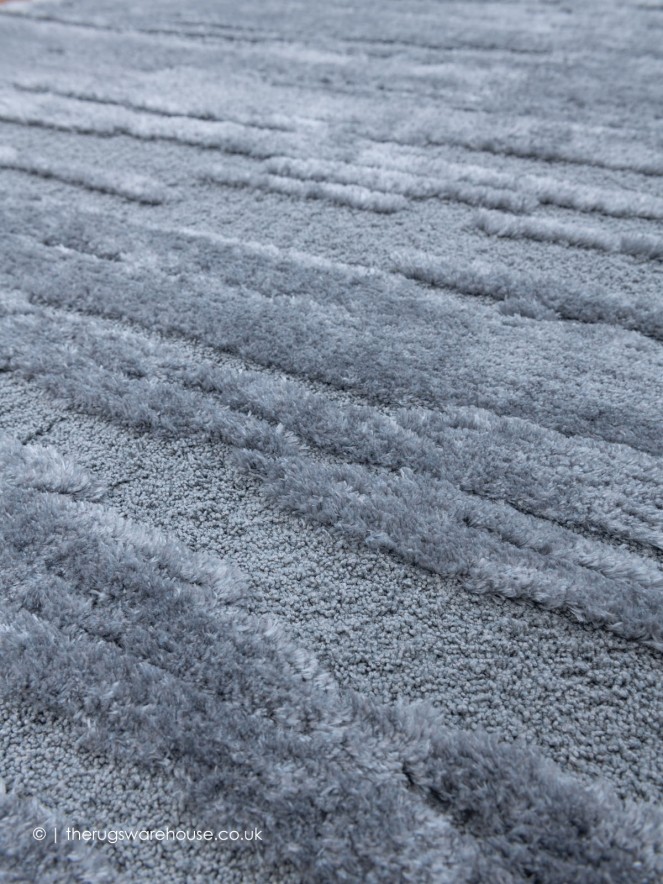 Cleo Stripes Silver Rug - 7