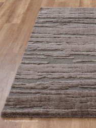 Cleo Stripes Brown Rug - Thumbnail - 3