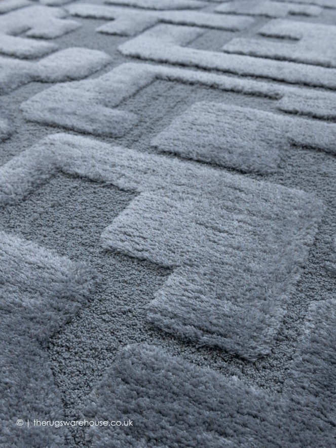 Cleo Circuit Silver Rug - 7