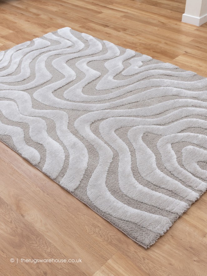 Cleo Squiggle Mink Rug - 2