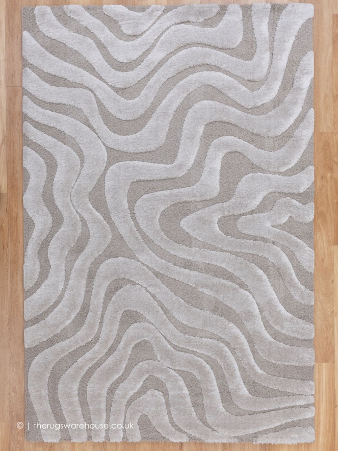 Cleo Squiggle Mink Rug - 9