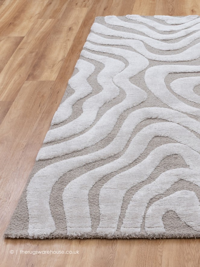 Cleo Squiggle Mink Rug - 3