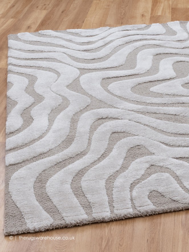 Cleo Squiggle Mink Rug - 4