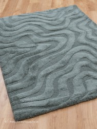 Cleo Squiggle Green Rug - Thumbnail - 4