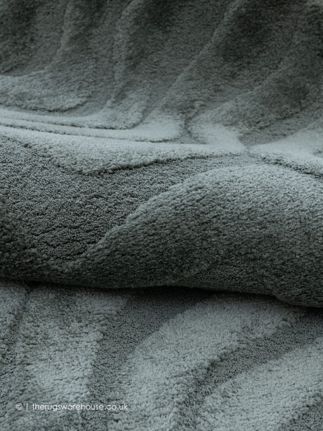 Cleo Squiggle Green Rug - 6