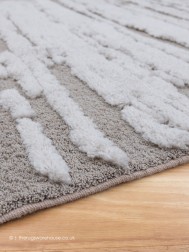 Cleo Stripes Mink Rug - Thumbnail - 5