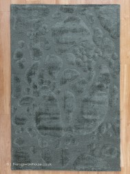 Cleo Pebbles Green Rug - Thumbnail - 9