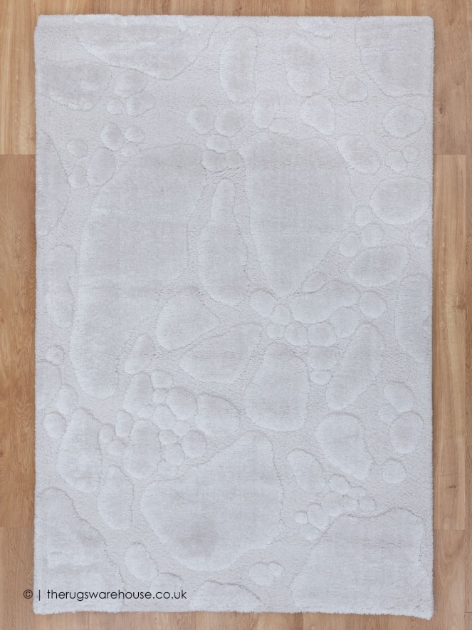 Cleo Pebbles White Rug - 10
