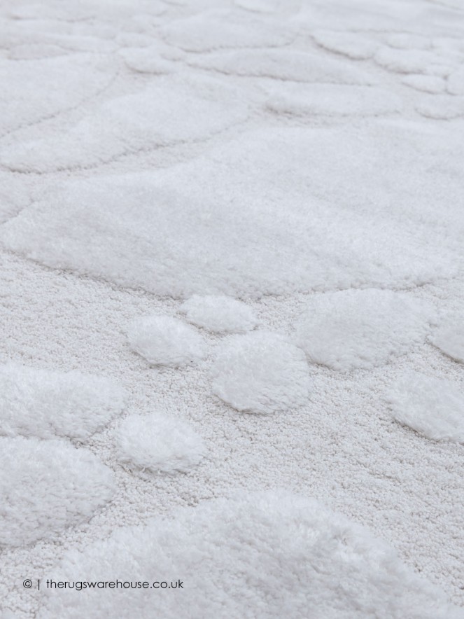 Cleo Pebbles White Rug - 7