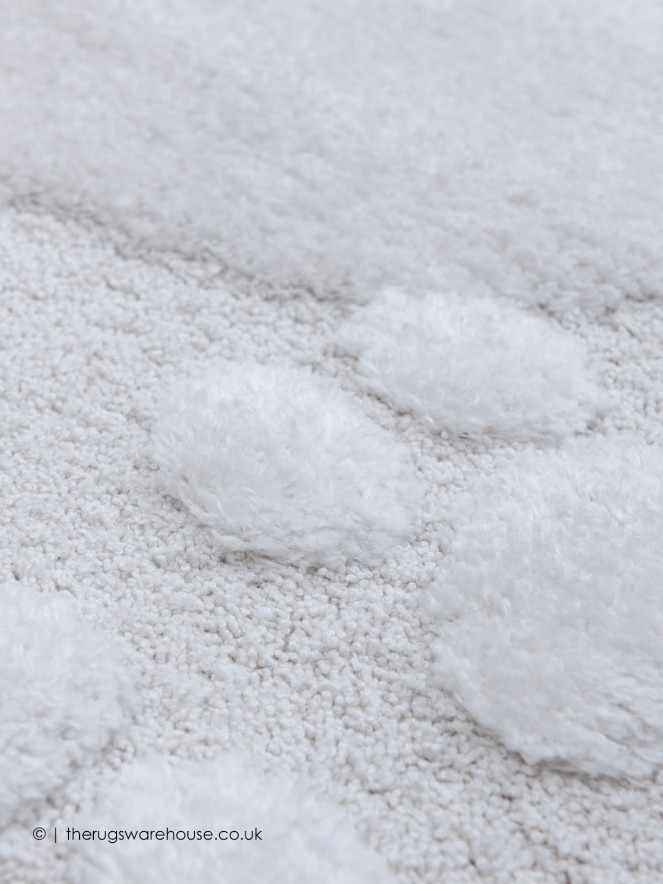 Cleo Pebbles White Rug - 8